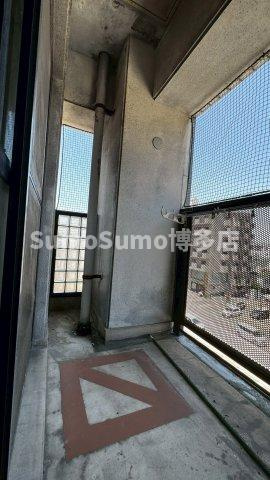 シティパレス天神南のバルコニー|陽当たり良好なバルコニーです