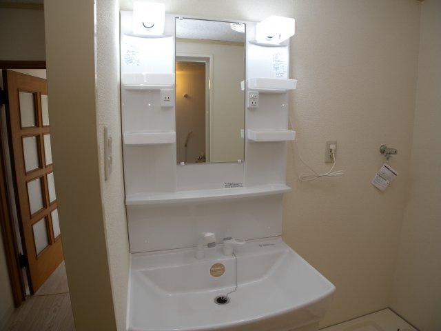 檜笠ハイツの洗面所