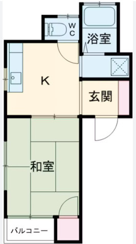 熊谷市久下　一棟アパートの間取り