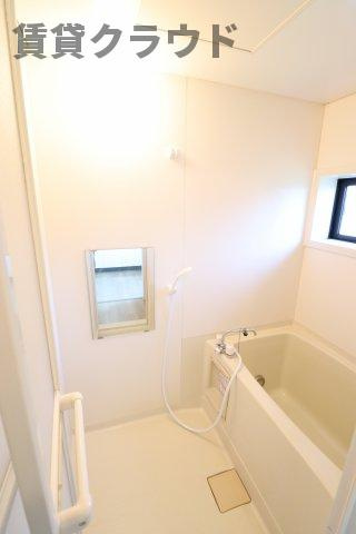 サンビレッジの浴室|日々の疲れを癒すお風呂付です