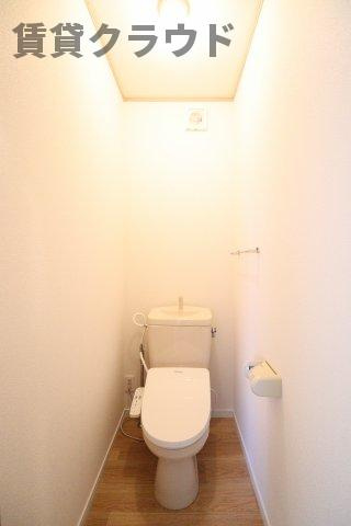 サンビレッジのトイレ|シンプルなトイレ♪