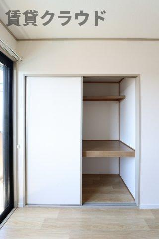 サンビレッジの収納|押入れは収納スペースがポイント！広さを有効活用できます♪