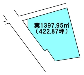 坂井町3丁目　事業用地の区画図