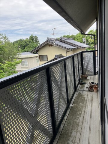 西伯郡伯耆町岸本　中古住宅のバルコニー