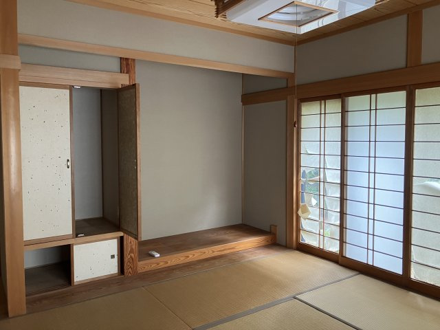 西伯郡伯耆町岸本　中古住宅の和室