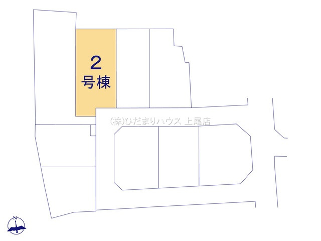 行田市城西第2　新築一戸建て　リーブルガーデン　02の区画図