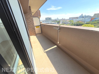 【バルコニー】 | ライオンズマンション尼崎ガーデンシティ | バルコニーです♪日当たり良好です！！お洗濯物もスッキリ乾きますね(^^)