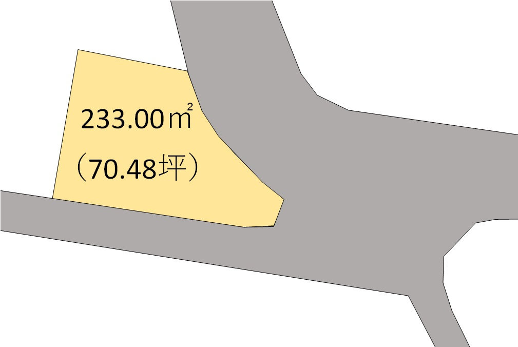 和歌山市栗栖・土地・127046の区画図