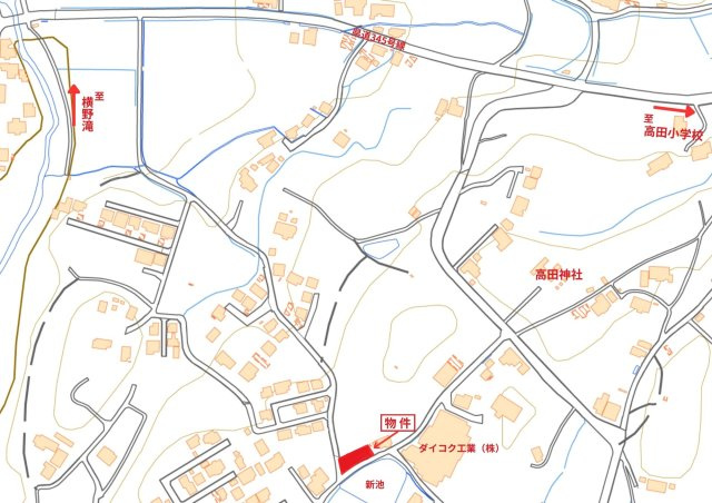 津山市　上横野　売土地　84坪　