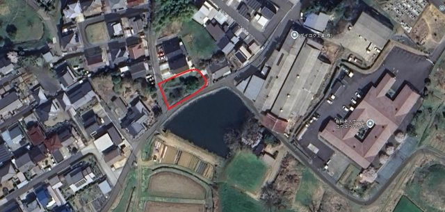 津山市　上横野　売土地　84坪　の地図