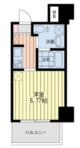 ルネ日本橋アネーロの間取り