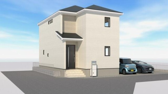 藤岡立石24－1期（全１棟）１号棟の外観パース|外観パースです