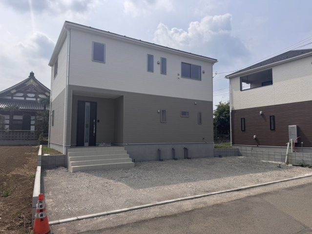 深谷市武蔵野第１　の外観|２号棟現地外観（2025年08月22日）撮影