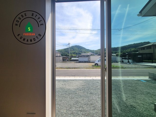 宇土市宮庄町第1-4棟（1号棟）の展望|眺望や窓からの景色が良いと、家で過ごす時間も快適です。