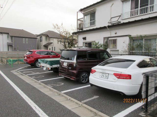 S2パーキングの駐車場