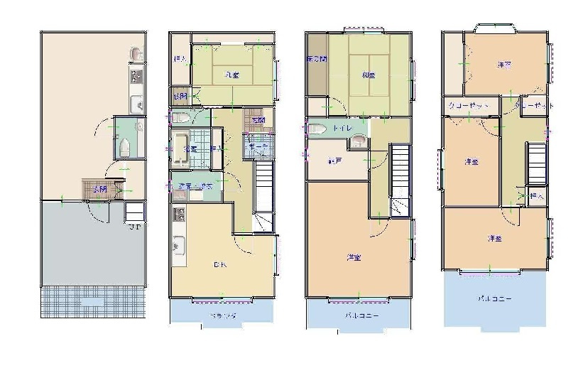 和歌山市美園町2丁目・店付住宅・72423