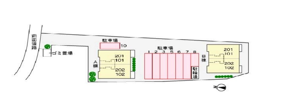 【区画図】