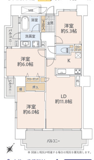 【間取り】 | 【オペラ・デ・社台】✨️仲介手数料無料✨️猪高小学校・猪高中学校