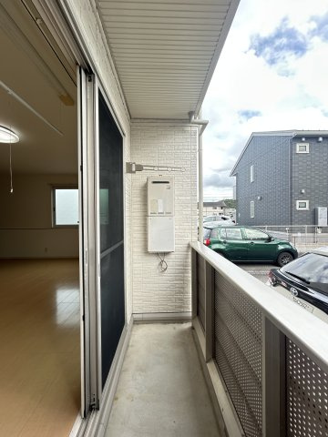 レセンテSFK　B棟のバルコニー
