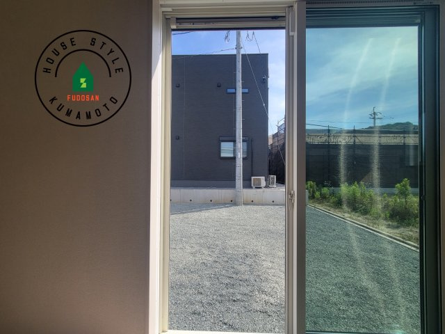 宇土市宮庄町第1-4棟（4号棟）の展望|眺望や窓からの景色が良いと、家で過ごす時間も快適です。