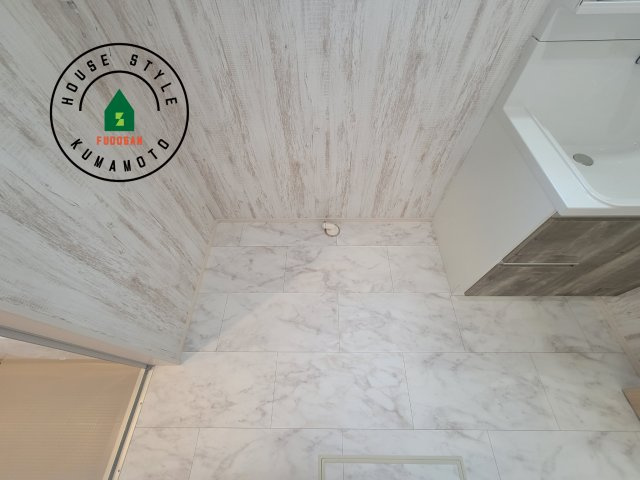 宇土市宮庄町第1-4棟（4号棟）のランドリースペース|ランドリースペースとなります。広々して有効的にご使用できます。 