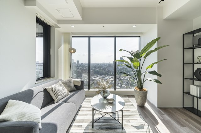 【居間・リビング】 | ザ・パークハウス白金二丁目タワー