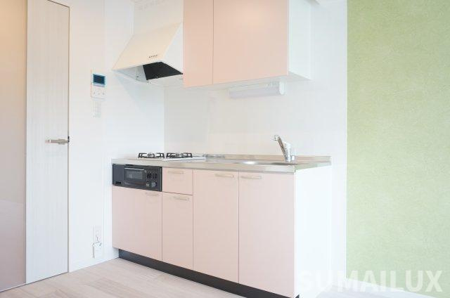 熊本市中央区薬園町の賃貸マンションのキッチン