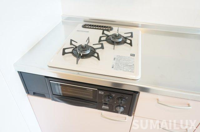 熊本市中央区薬園町の賃貸マンションのキッチン