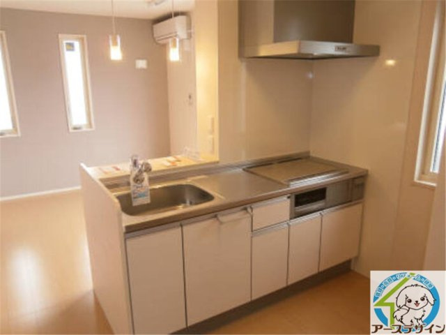 アトール恵比須のキッチン|パース写真