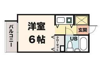 【間取り】 | ジュネス福田