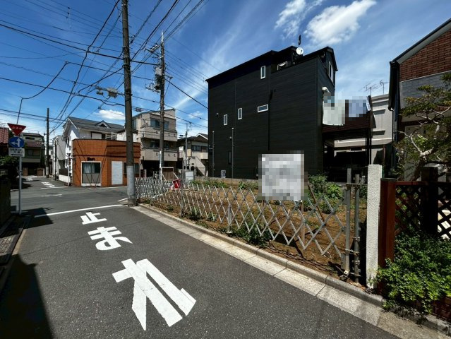 中野区丸山2丁目　新築戸建の前面道路含む現地写真|2025年6月21年撮影