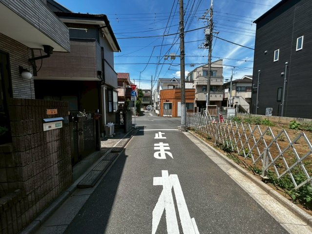 中野区丸山2丁目　新築戸建の前面道路含む現地写真|2025年6月21年撮影
