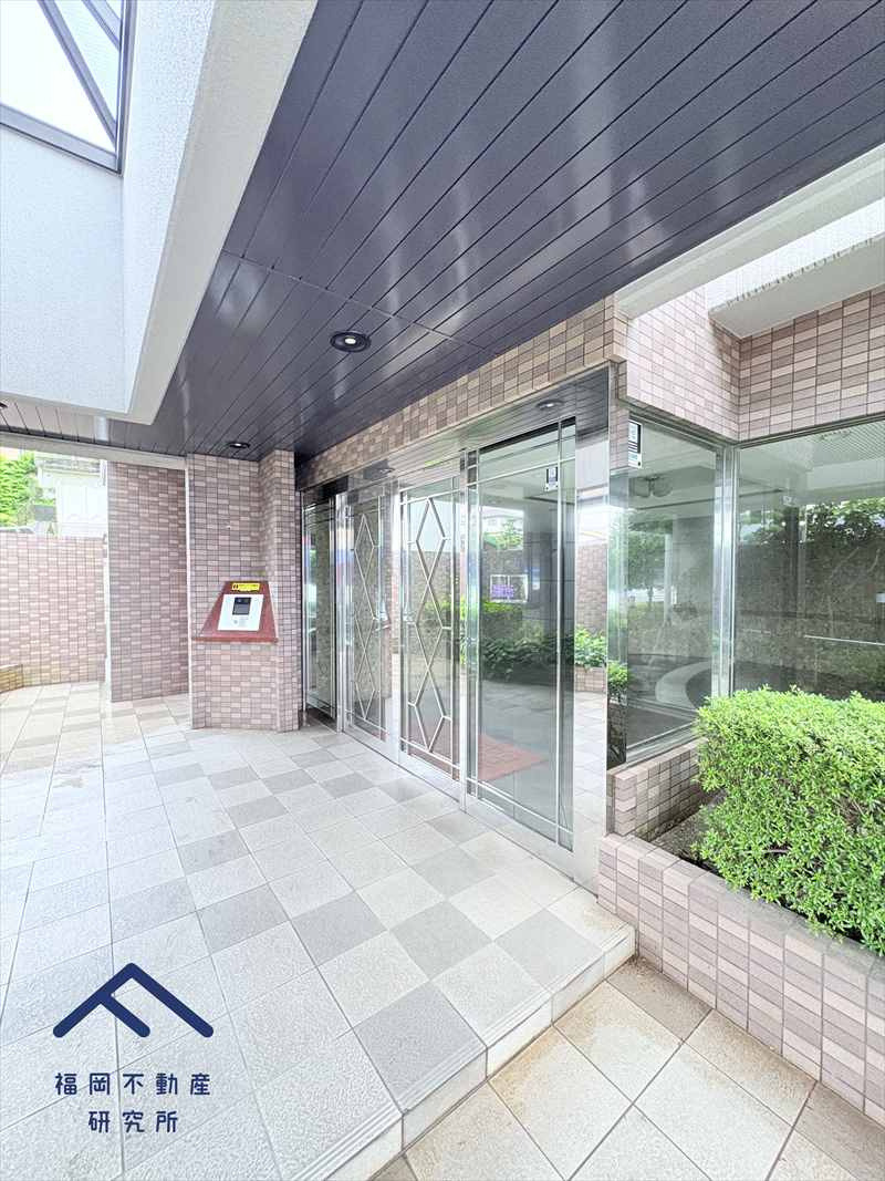 エイルスクエア長住南のエントランス