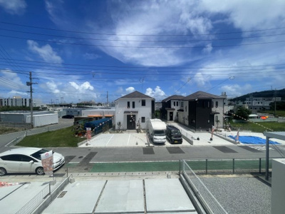 【展望】 | うるま市与那城Ⅱ（全2棟）ラスト1号棟 | 1号棟　眺望良好♪