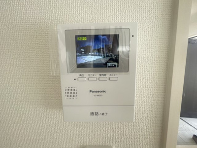 【セキュリティ】 | うるま市与那城Ⅱ（全2棟）ラスト1号棟 | 1号棟　TVモニター付きインターフォン♪