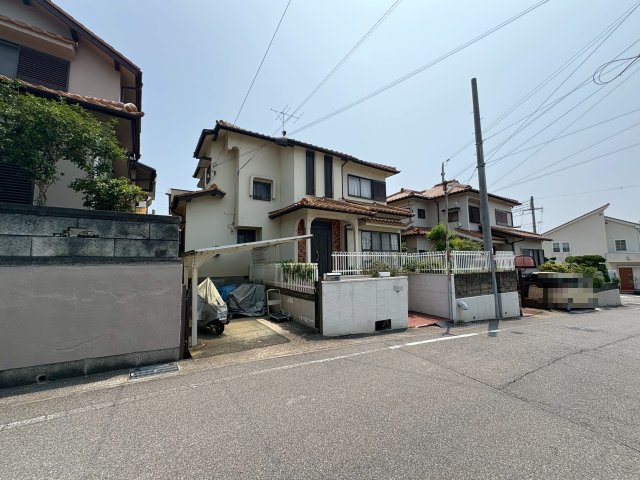 神戸市垂水区塩屋北町3丁目　戸建の前面道路含む現地写真