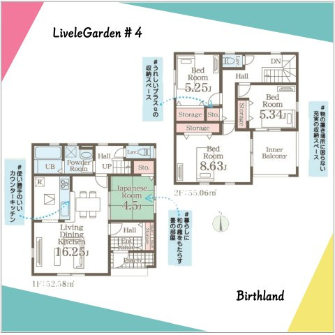 新築戸建・建売　平下神谷第7　Livele Garden　全4棟