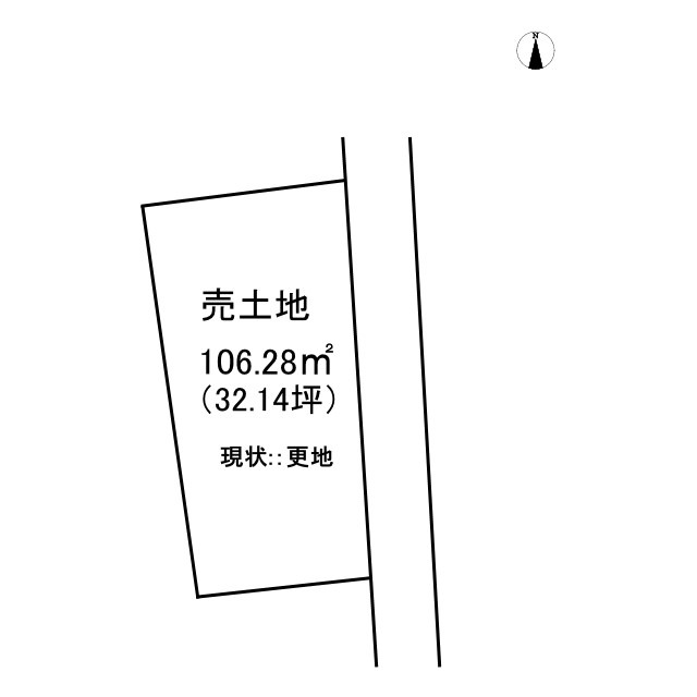 江平東2丁目の土地図