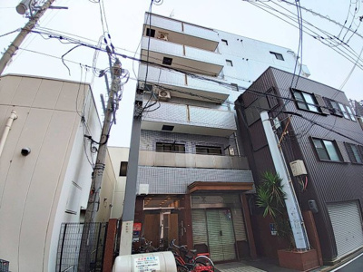 【外観】 | 淡路駅前ビル | タイル貼りで清潔感のある外観です