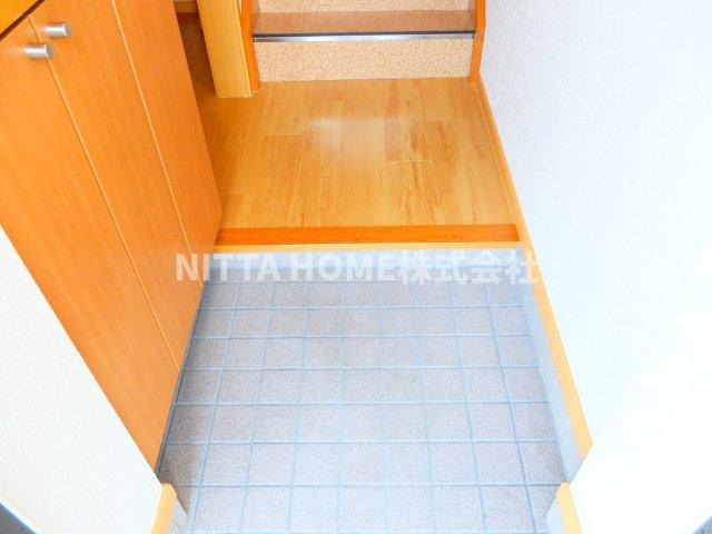 フィーレＢの玄関|十分なスペースの玄関です★