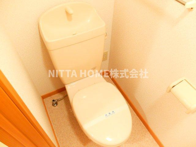 フィーレＢのトイレ|清潔感のあるトイレです♪