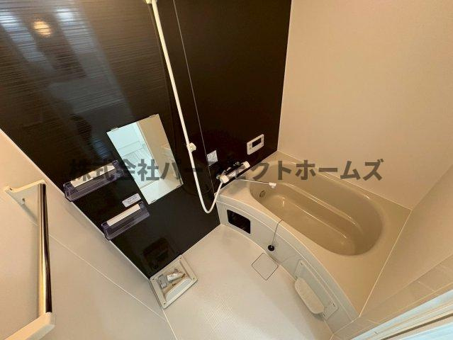 アート星田駅前の浴室|日々の疲れを癒すお風呂付です