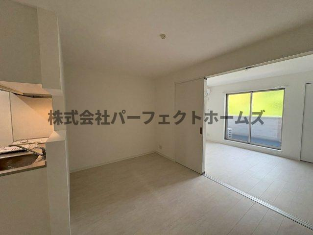 アート星田駅前の居間・リビング|使いやすいリビングです