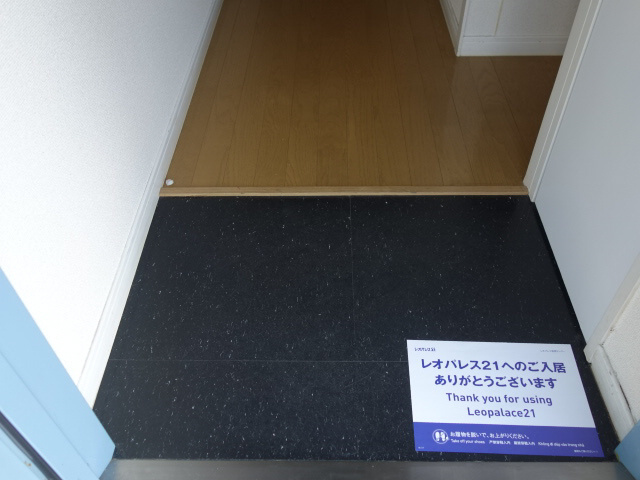 レオパレスセラフⅠの玄関