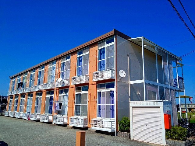 加古郡播磨町二子のアパートの外観