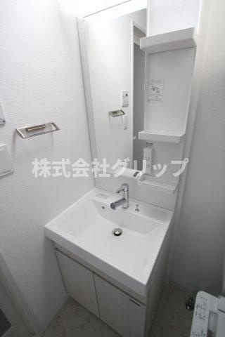 AZEST川崎Ⅱの独立洗面台