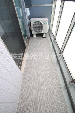 AZEST川崎Ⅱのバルコニー