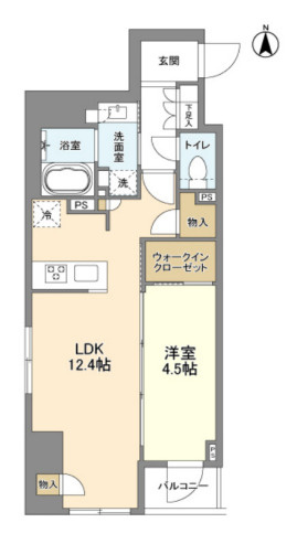 【間取り】 | Ａｕｇｕｓｔａ　Ｒｅｓｉｄｅｎｃｅ新中野