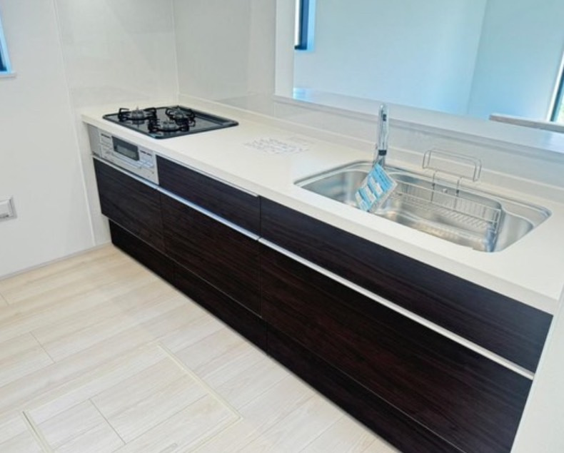 群馬県前橋市大利根町1-26-7のキッチン