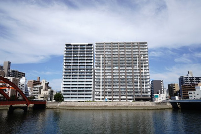 【外観】 | 【上質リノベ】ルミナス舟入本町リバーフロント | 現地（2025年8月3日9：00頃）撮影